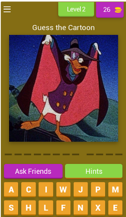 Guess The Cartoon Quiz Game Free screenshot