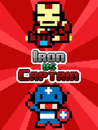 Iron vs Captain - Invincible Cartoon Heroes Fight The Wars Of Force Image