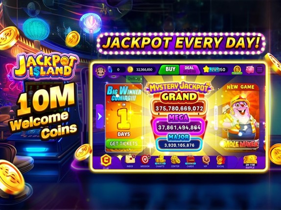 Jackpot Island - Slot Machines screenshot
