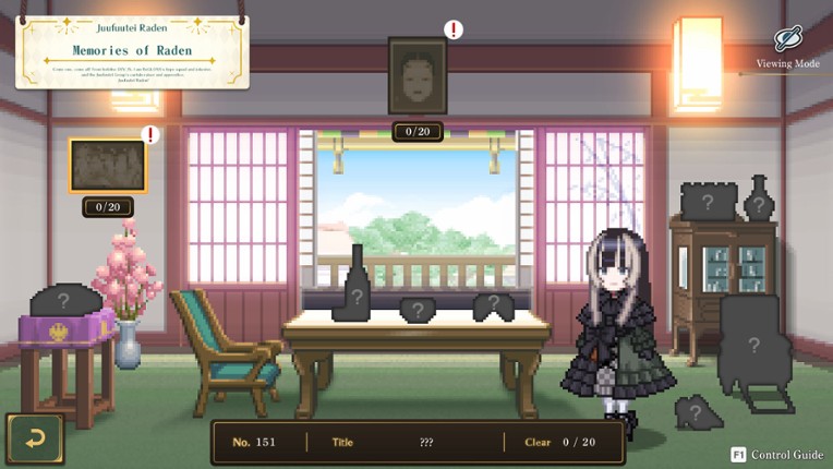 Juufuutei Raden's Guide for Pixel Museum screenshot