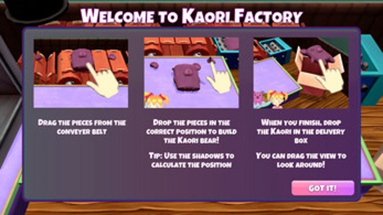 Kaori Bear Factory screenshot