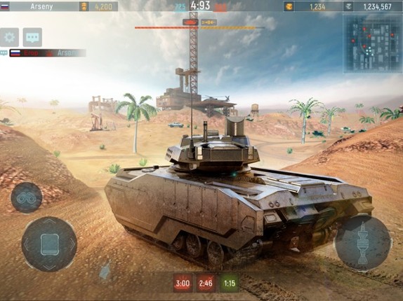 Modern Tanks: Military Battle screenshot