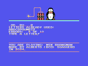 MSX bHangman for MSX computers Image