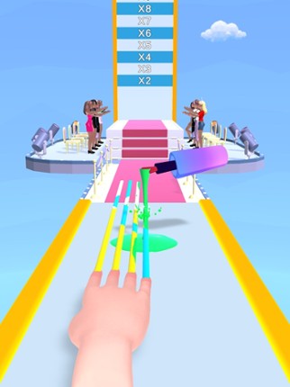 Nail Art Run screenshot