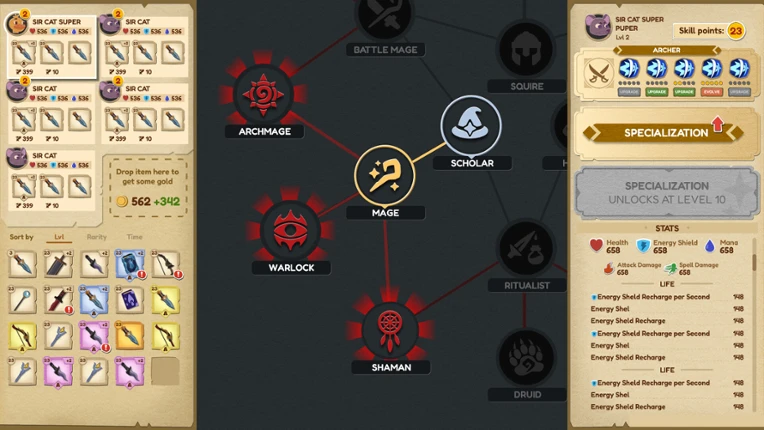 Paper Tactics screenshot