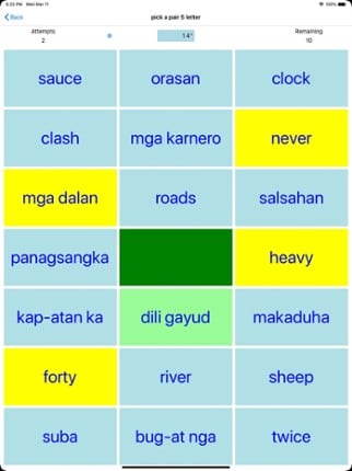 PickAPair Cebuano - English Image