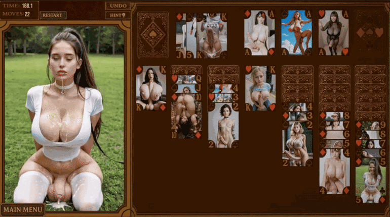 Realistic Futa Solitaire screenshot