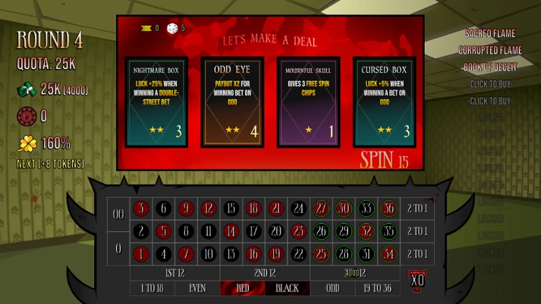 Rogue Roulette screenshot