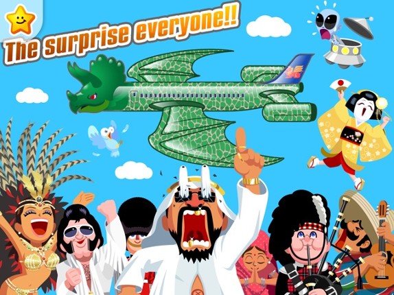 Set up the airplane parts! - Work Experience-Based Brain Training App screenshot