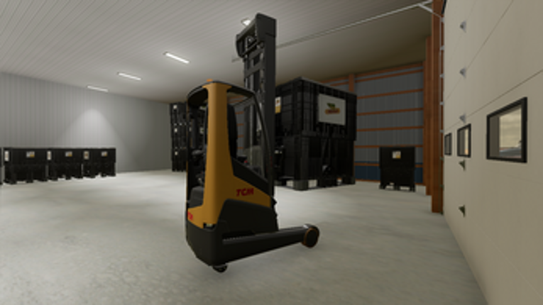 TCM RTL 140 Narrow Aisle Forklift screenshot