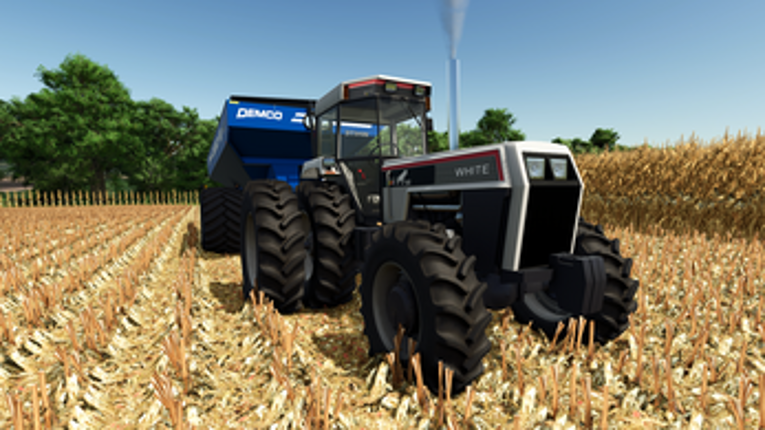 White Field Boss and Workhorse FS25 screenshot