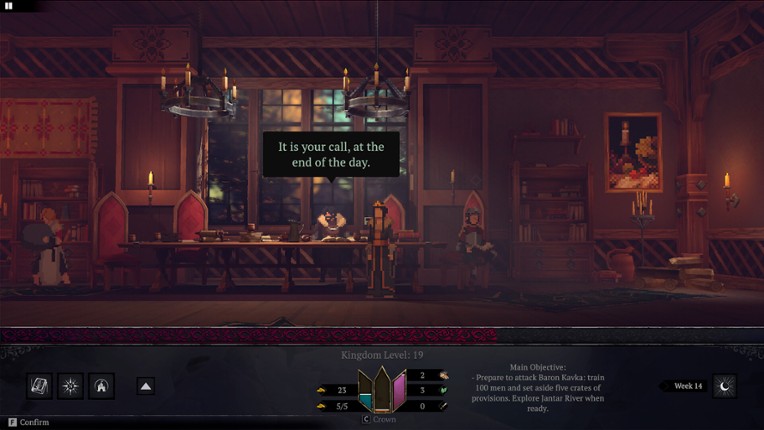 Yes, Your Grace: Snowfall screenshot