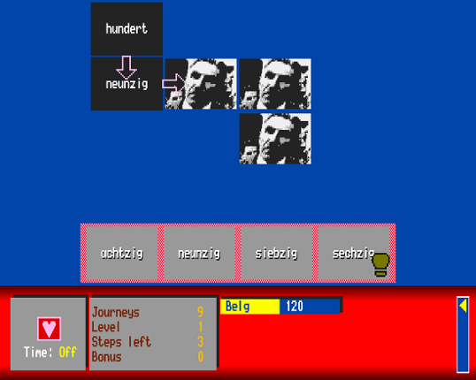 10 out of 10: German screenshot