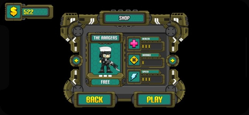 Aliens 2D: Run &amp; Gun screenshot