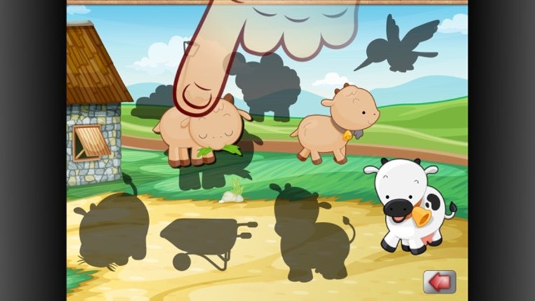 Animalfarm Puzzle For Toddlers and Kids - Free Puzzlegame For Infants, Babys Or young Children Image