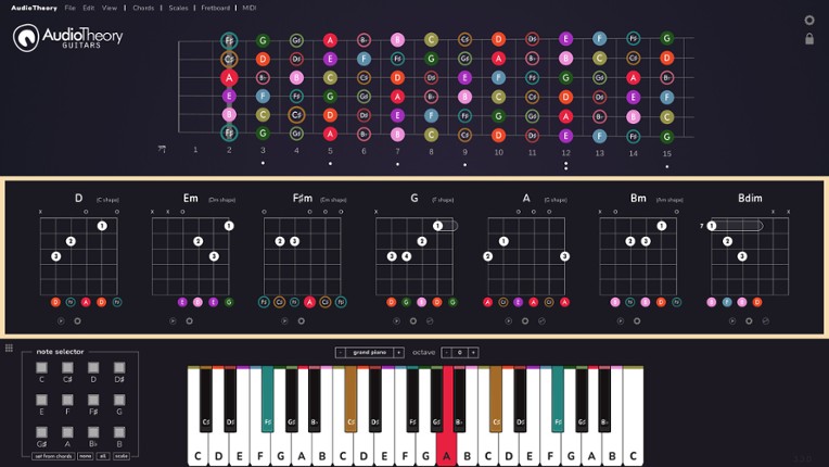 AudioTheory Guitars screenshot