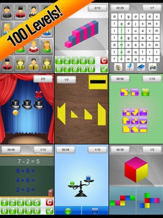 Brain School IQ Test Training! screenshot