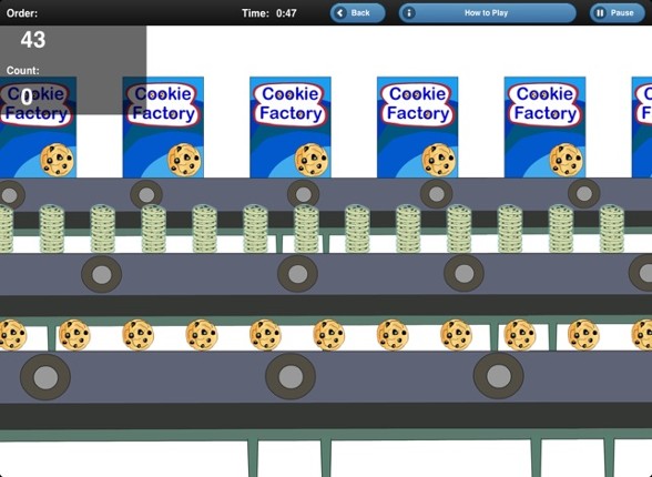 Chocolate Chip Cookie Factory: Place Value FREE Image