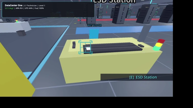 Data Center Simulator screenshot