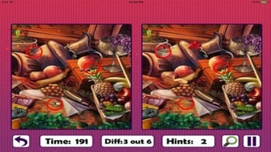 Free Hidden Objects: Spot The Difference Image