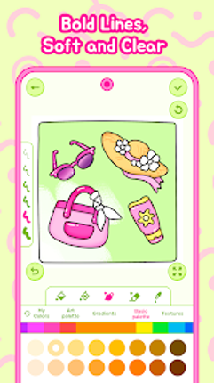 Simple Art: Coloring Book ASMR screenshot