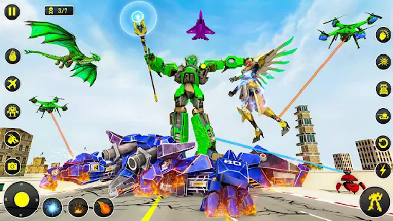 Drone Robot Car Game 3D screenshot
