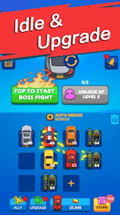 Merge & Fight: Chaos Racer screenshot