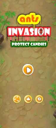 Ants Invasion: Protect Candies screenshot