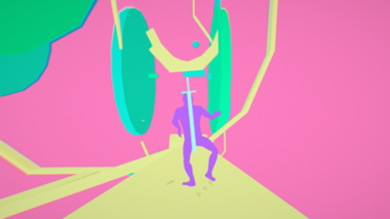 VaporWave Platformer Prototype screenshot