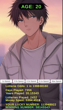 Lottery Life Simulator Image