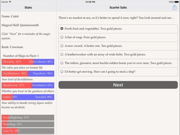 Scarlet Sails screenshot