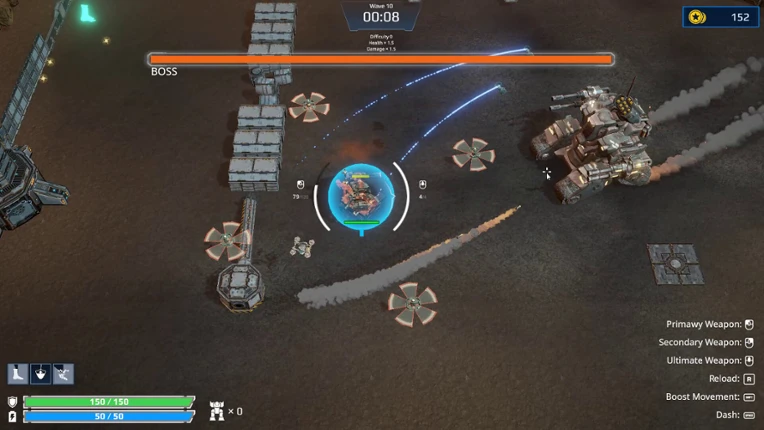 STEEL VANGUARD:Project ARES screenshot