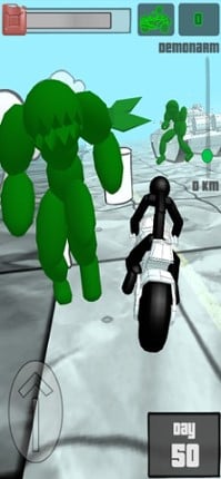 Stickman Zombie: Bike Racing Image