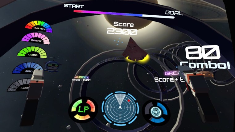 ユニバース・リズムシューティング screenshot