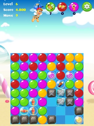 Bubble Honey Pop - New Match 3 screenshot