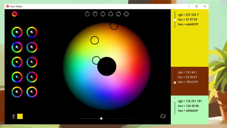 Color Wheels screenshot
