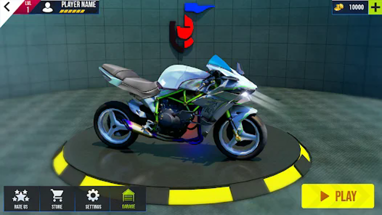 Endless Motobike Race Game Image