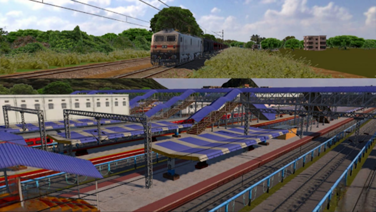 Indian Trains Driving 3D screenshot