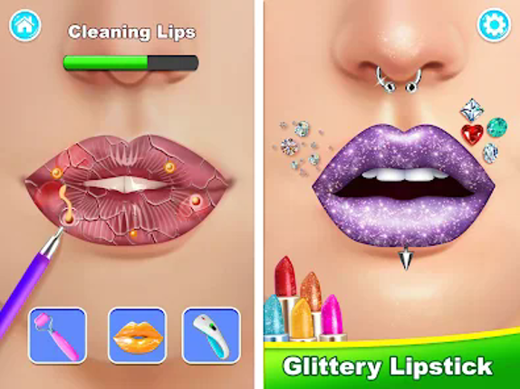 Lip Art Salon: DIY Makeup Game screenshot