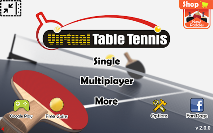 Virtual Table Tennis Image