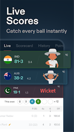 CREX - Just Cricket screenshot