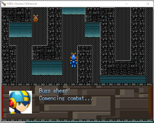 Into The Net ~ Megaman Battle Network fangame screenshot