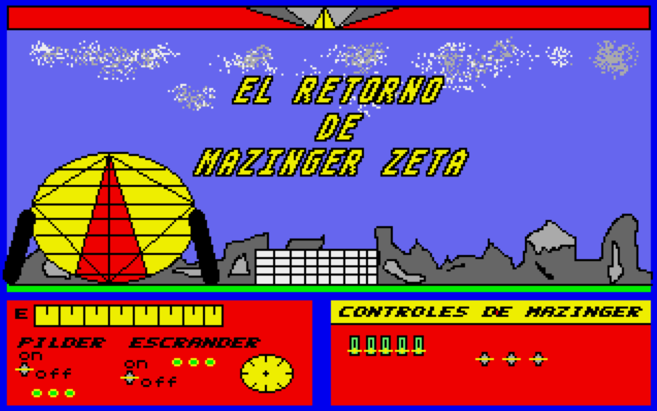 Games like Mazinger Z versión Atari ST (STOS) 1989-1991