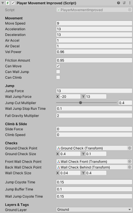 Platformer Video Examples screenshot