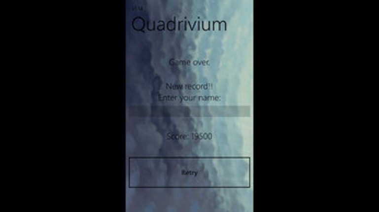 Quadrivium screenshot