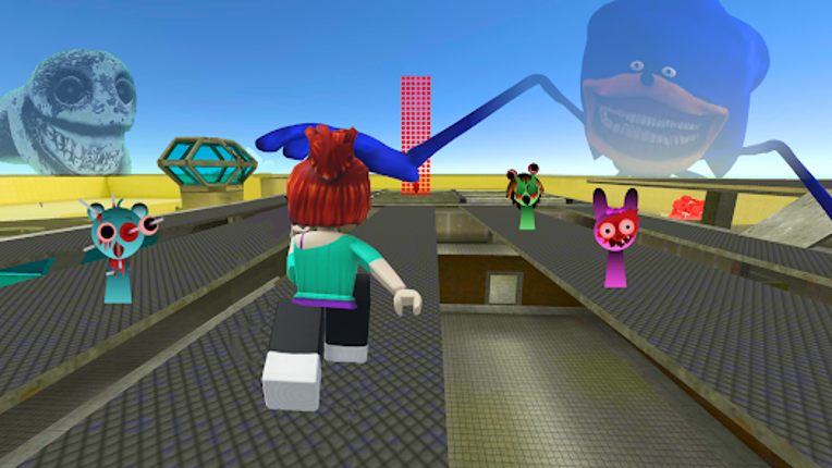 Nextbots in backrooms Obunga screenshot
