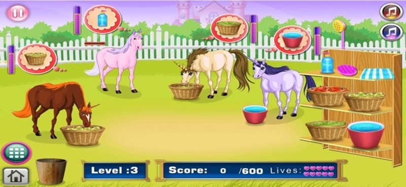 Girl Games, Unicorn and Horse screenshot
