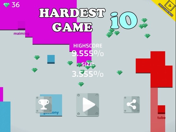Hardest Game Ever - iO World screenshot