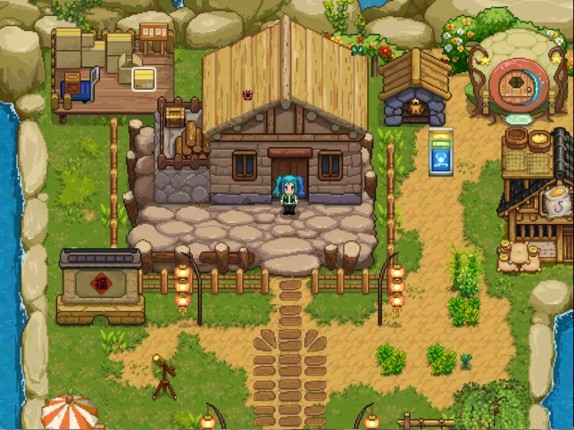 Harvest Town - Pixel Sim RPG screenshot