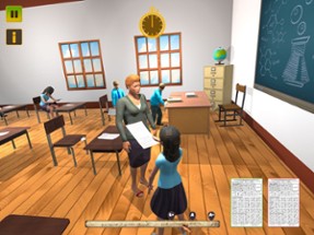 High School Girl Cheating Game Image